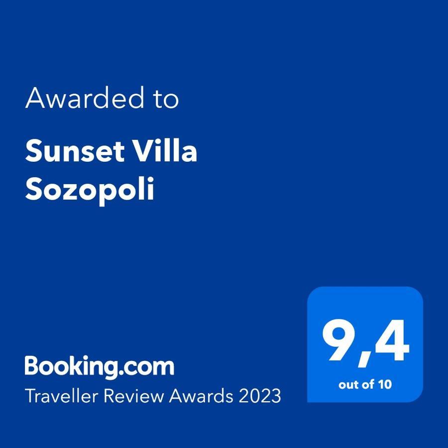 Sunset Villa Sozopoli Bagian luar foto