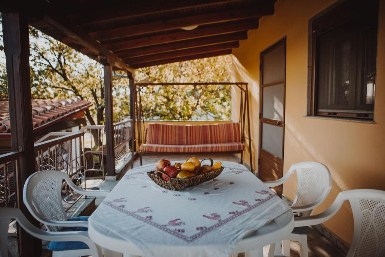 Sunset Villa Sozopoli Bagian luar foto