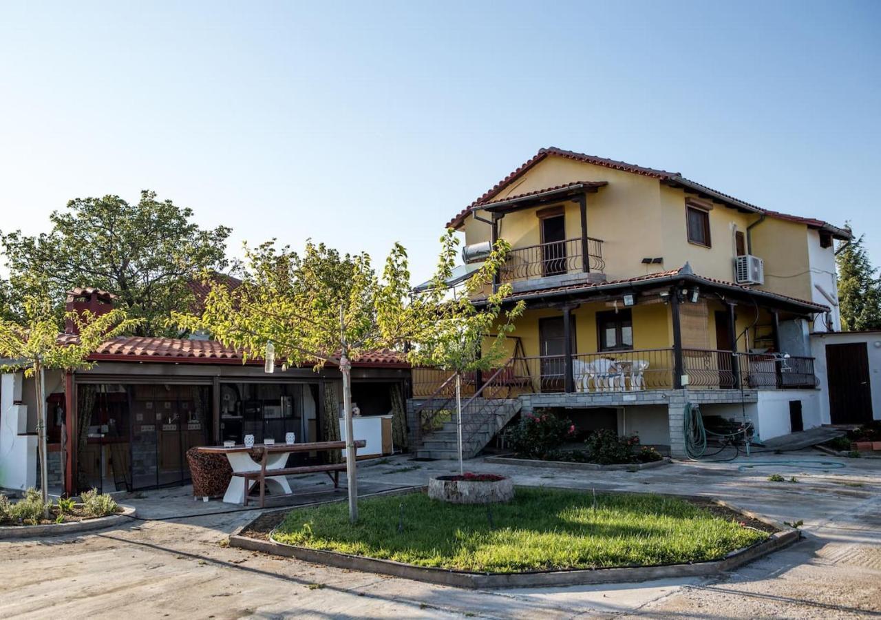 Sunset Villa Sozopoli Bagian luar foto