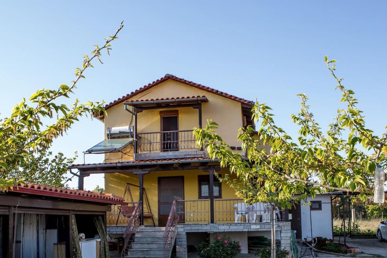 Sunset Villa Sozopoli Bagian luar foto